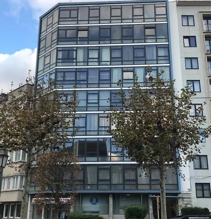 Brussels By Night Panoramic Studio Apartment For 2-1