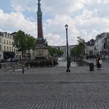 Exclusive Two-Level Apartment With Private Terrace On The Canal Brussels-2